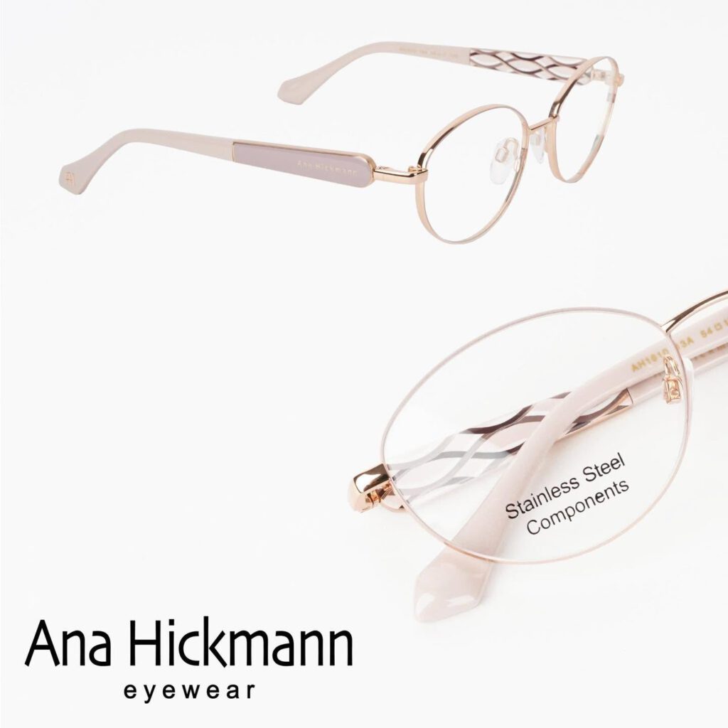 Ana Hickmann — Ovale dorée, branches nacrées