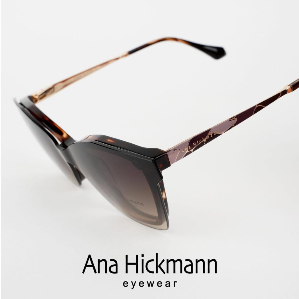 Ana Hickmann — Papillon dégradé brun