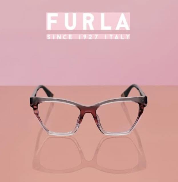 FURLA — Œil de chat bordeaux dégradé