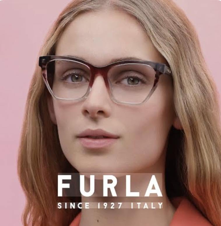 FURLA — Œil de chat bordeaux dégradé