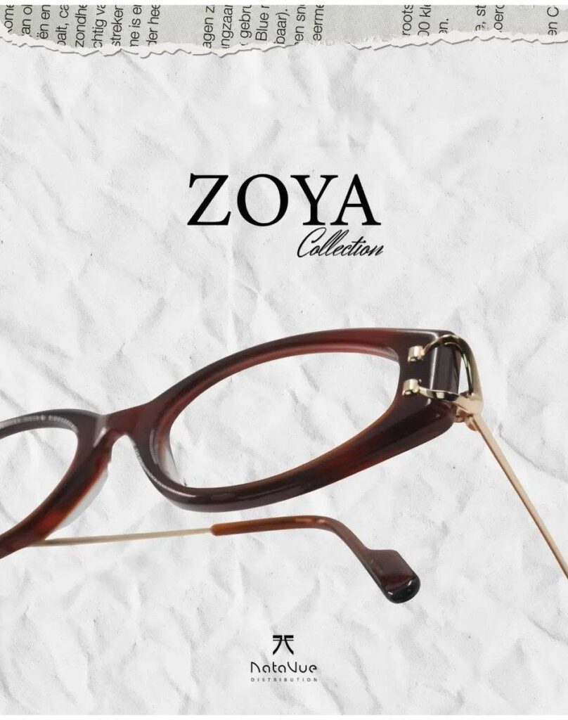 ZOYA — Papillon bordeaux, détail doré